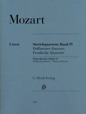 G. Henle Verlag - String Quartets, Volume 4 - Mozart - Parts Set