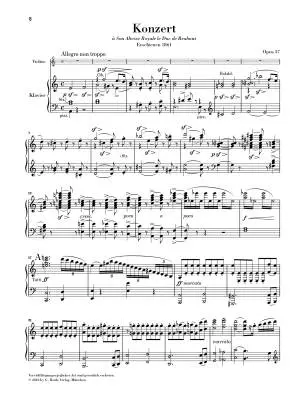 Concerto No. 5 in A minor, Op. 37 - Vieuxtemps/Iwazumi - Violin/Piano - Book