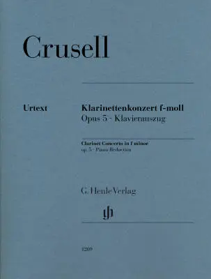 G. Henle Verlag - Concerto in F Minor, Op. 5 - Crusell - Clarinet/Piano - Book