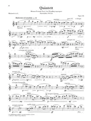 Clarinet Quintet in A Major Op. 146 - Reger/Kube - Parts Set