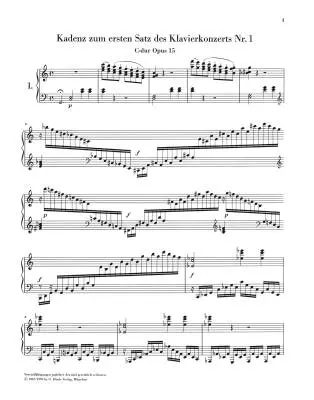Cadenzas in the Piano Concertos - Beethoven - Piano - Book - Hardcover