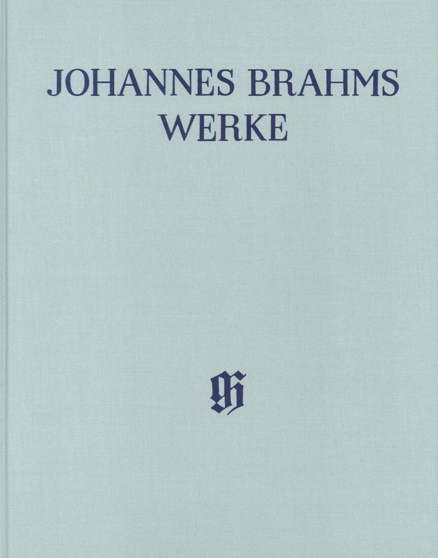 Piano Works without Opus Number - Brahms - Piano - Book - Hardcover