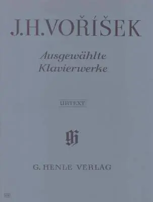 G. Henle Verlag - Selected Piano Works - Vorisek/Zahn - Piano - Book