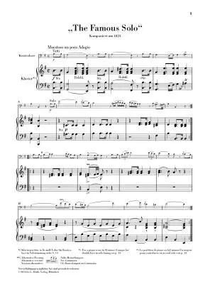 The Famous Solo - Dragonetti - String Quintet - Parts