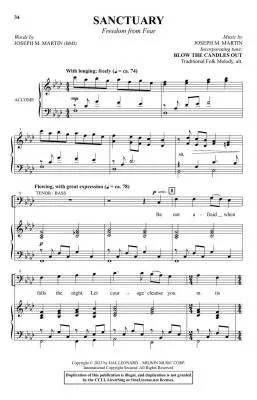 The Four Freedoms - Martin - SATB Accompanied - Book