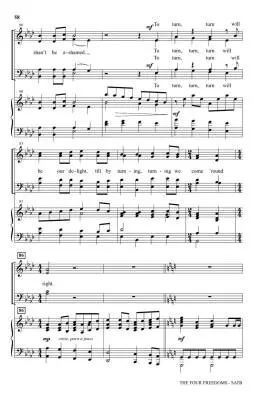 The Four Freedoms - Martin - SATB Accompanied - Book