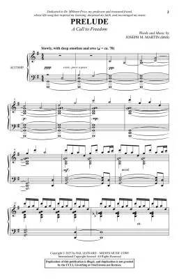The Four Freedoms - Martin - SATB Accompanied - Book