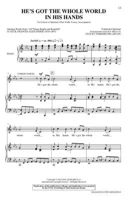 Seasons for Singing! - Unison Accompanied - Book/Media Online