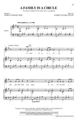 Seasons for Singing! - Unison Accompanied - Book/Media Online