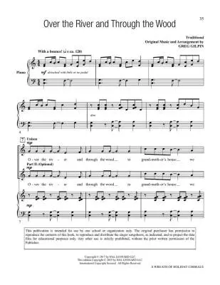A Wreath of Holiday Chorals - Gilpin - Unison Accompanied - Book/Media Online