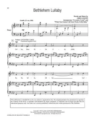 A Wreath of Holiday Chorals - Gilpin - Unison Accompanied - Book/Media Online