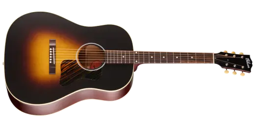 Gibson - J-45 Century 12-Fret Acoustic Guitar with Hardshell Case - Vintage Sunburst