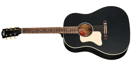 Gibson - J-45 Century 12-Fret Acoustic Guitar with Hardshell Case - Ebony (Left Handed)