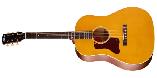 Gibson - J-45 Century 12-Fret Acoustic Guitar with Hardshell Case - Vintage Amber (Left Handed)