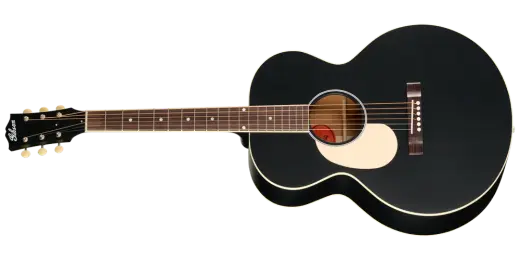 Gibson - J-185 Century 12-Fret Acoustic Guitar with Hardshell Case - Ebony (Left Handed)