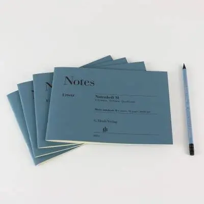 Notes Musicbook - Henle - 6 Stave - 32 Pages