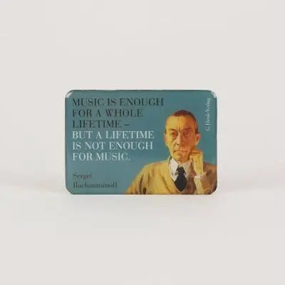 G. Henle Verlag - Henle Decorative Magnet: Rachmaninoff