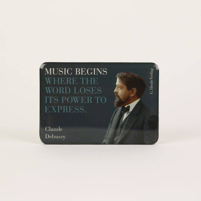 Henle Decorative Magnet: Debussy
