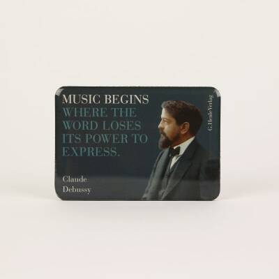 Henle Decorative Magnet: Debussy