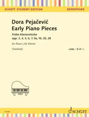 Schott - Early Piano Pieces - Pejacevic/Twelsiek  - Piano - Book