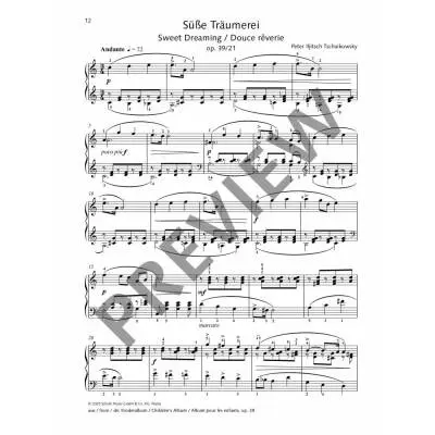 Best of Tschaikowsky: 30 Famous Pieces - Piano - Book