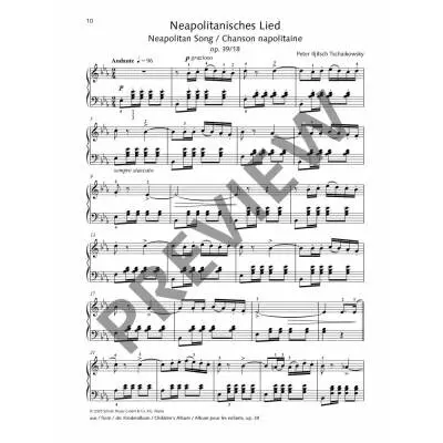 Best of Tschaikowsky: 30 Famous Pieces - Piano - Book