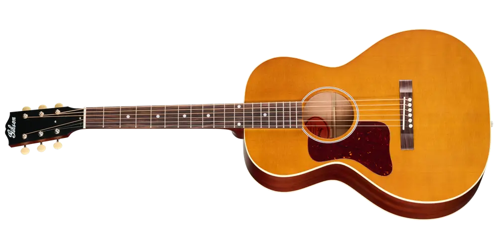 L-00 Century 12-Fret Acoustic Guitar with Hardshell Case - Vintage Amber (Left Handed)