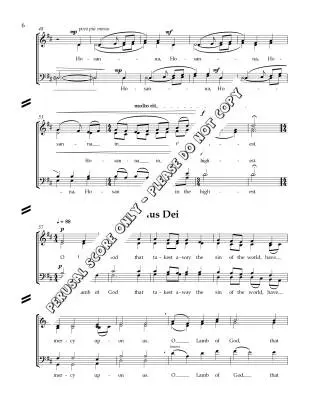 Missa Brevis No. 8 - Daley - Choral Octavo - SATB A Cappella