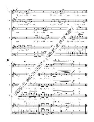 Missa Brevis No. 8 - Daley - Choral Octavo - SATB A Cappella