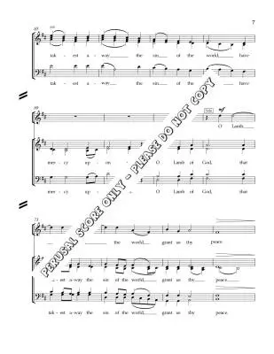 Missa Brevis No. 8 - Daley - Choral Octavo - SATB A Cappella