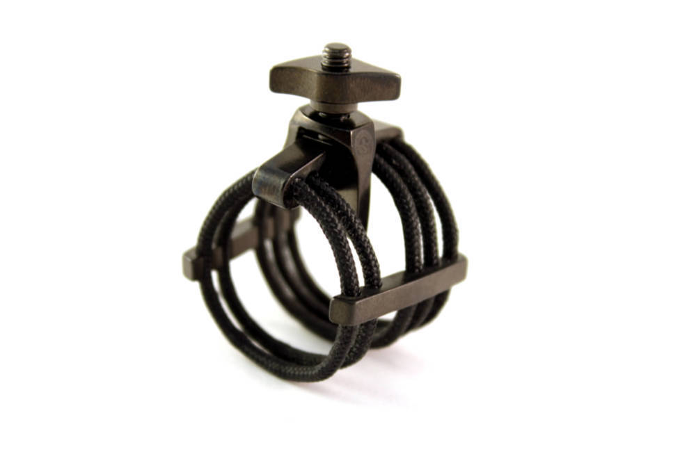 Silverstein Works Tenor Sax Ligature Carbon Black Small Long