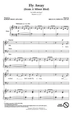 Fly Away (from \'\'A Minor Bird\'\') - Tippette/Frost - Choral Octavo - SATB Accompanied
