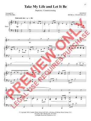 Special Solos for Special Sundays - Pethel - Piano - Score