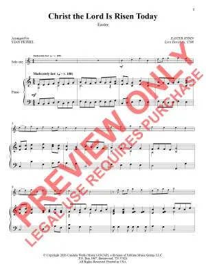 Special Solos for Special Sundays - Pethel - Piano - Score