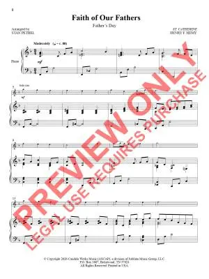 Special Solos for Special Sundays - Pethel - Piano - Score