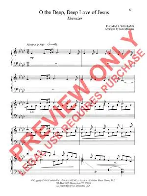 Streams of Mercy: Piano Hymns for Relection - Medema - Piano - Book