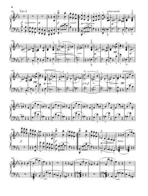 Scherzo in E-Flat minor, Op. 4 - Brahms - Piano - Sheet