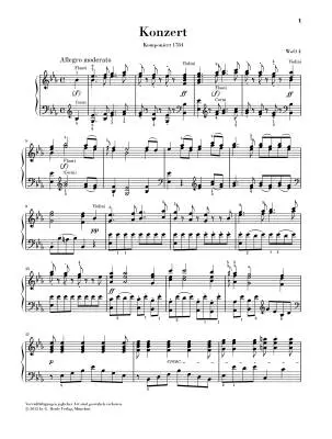 Concerto in E-Flat Major, WoO 4 - Beethoven - Conductor\'s Part