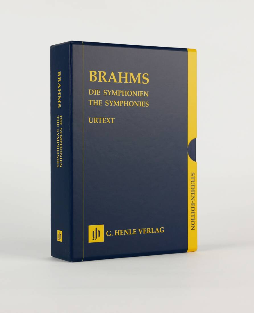 The Symphonies in 4 Volumes - Brahms - Study Score Box Set