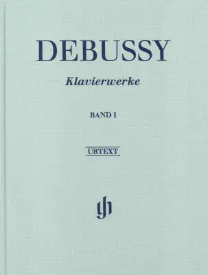 G. Henle Verlag - Piano Works Volume 1 - Debussy - Piano - Book - Hardcover