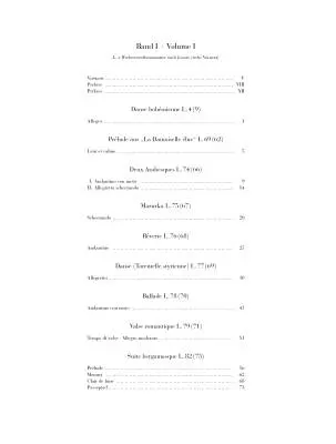 Piano Works Volume 1 - Debussy - Piano - Book - Hardcover
