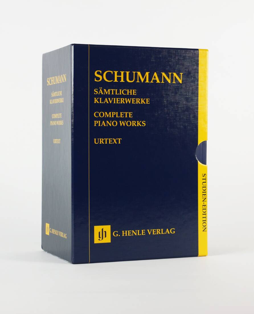 Complete Piano Works in 6 Volumes - Schumann - Study Score Box Set