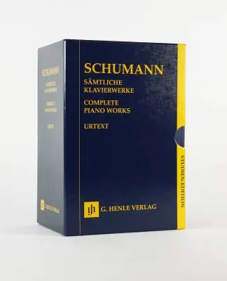 G. Henle Verlag - Complete Piano Works in 6 Volumes - Schumann - Study Score Box Set