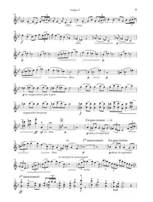 String Quartet - Debussy/Kramer - Parts Set