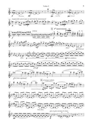 String Quartet - Debussy/Kramer - Parts Set