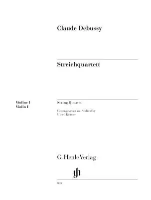 String Quartet - Debussy/Kramer - Parts Set