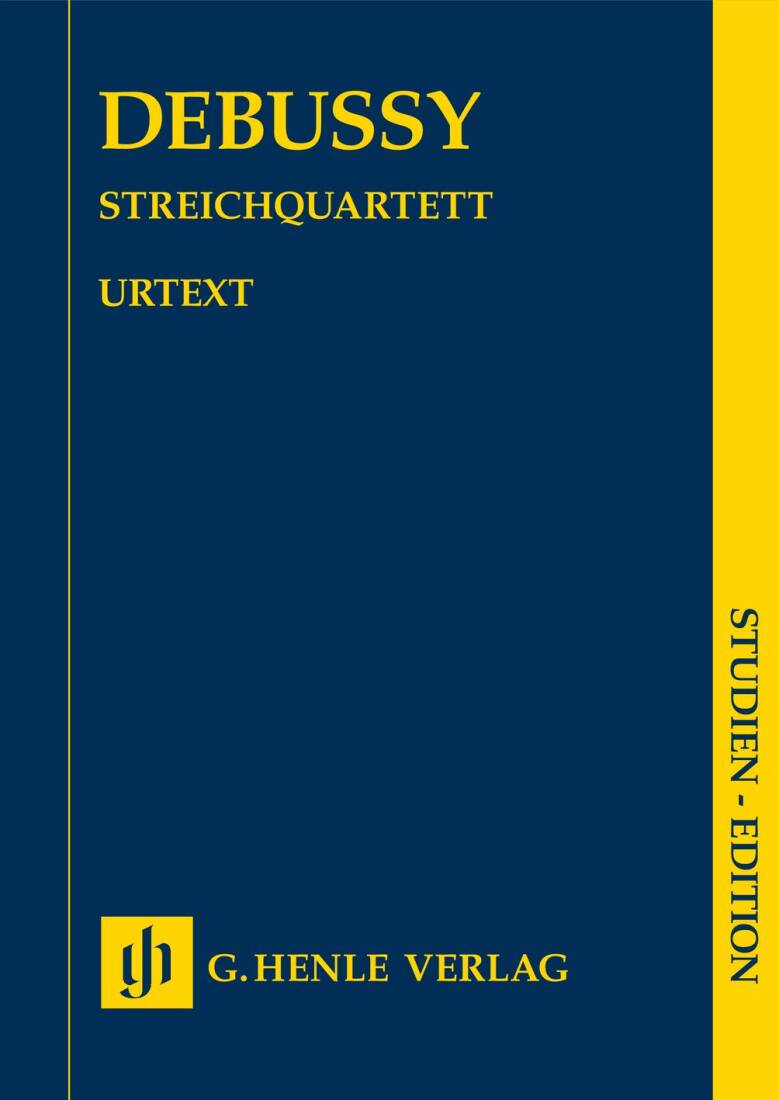 String Quartet - Debussy/Kramer - Study Score