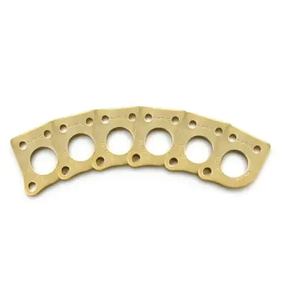 Graph Tech - Invisomatch Plates for Ratio Tuners, 45 Degree Screw Hole - Gold