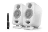 iLoud MM Pro Reference Monitor with ARC Measurement Microphone - White (Pair)