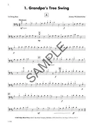 String Basics: First Performance Ensembles, Book 1 - Double Bass - Book/Audio Online